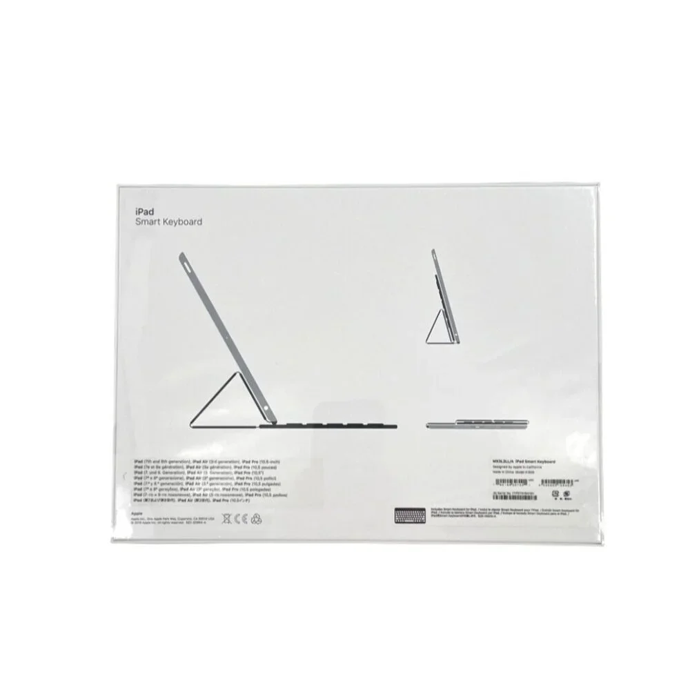 NEW Apple iPad Smart Keyboard Black Slim Lightweight Foldable Stand Wireless